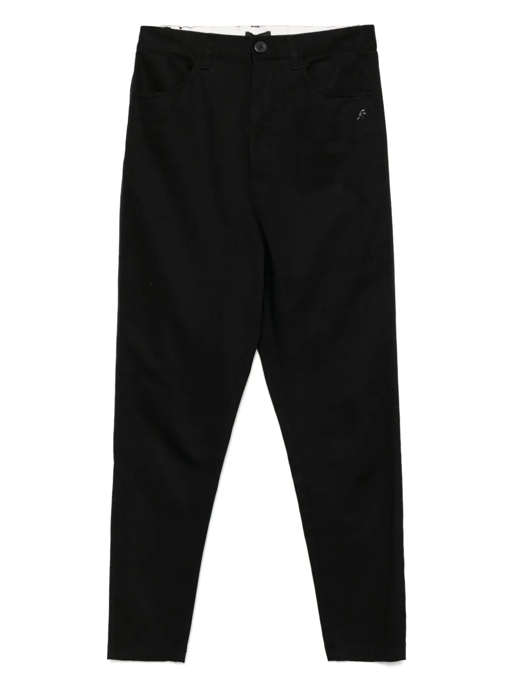 cotton cropped trousers