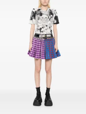 CHOPOVA LOWENA チョポヴァ・ロウェナ 24aw 紫 チェック 長袖 CHOPOVA LOWENA チョポヴァ・ロウェナ 24aw 紫 チェック 長袖