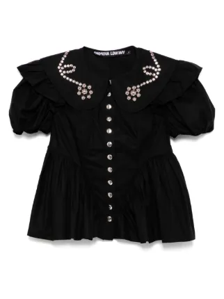 Chopova Lowena Lasso ブラウス | ブラック | FARFETCH JP