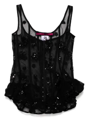 Chopova Lowena（チョポヴァ・ロウェナ）　トップス CHOPOVA LOWENA(チョポヴァ ロウェナ) 長袖カットソー マルチカラー