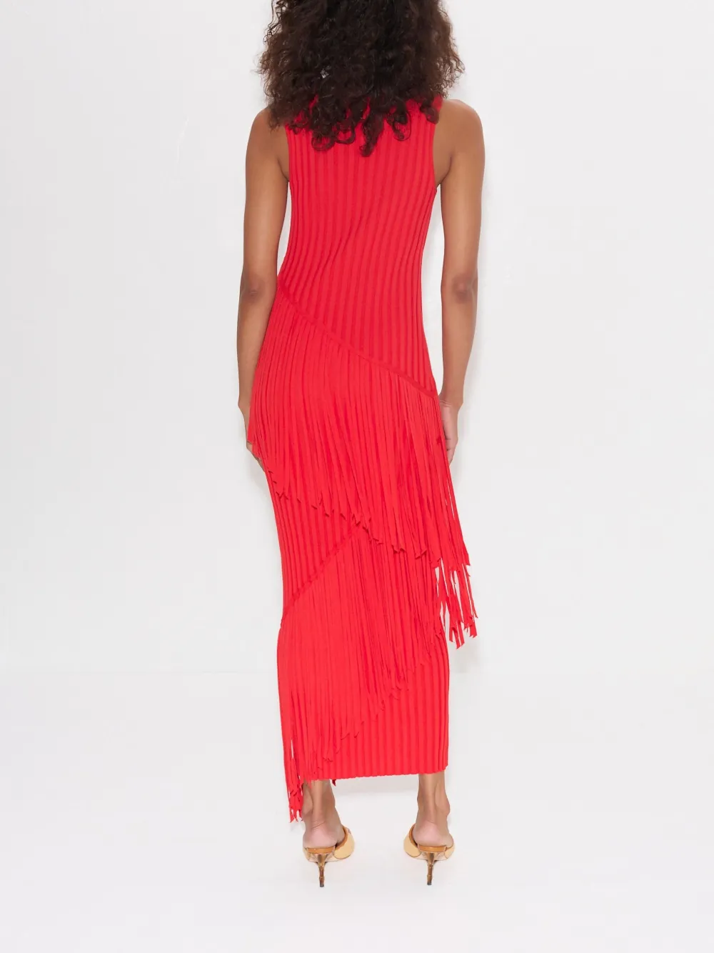 Simon Miller Spiral maxi-jurk Rood