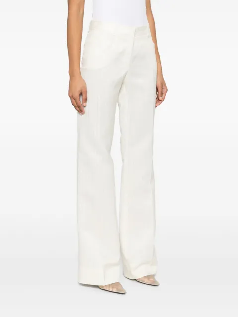 TOM FORD pantalones de vestir con rayas diplomáticas estampadas