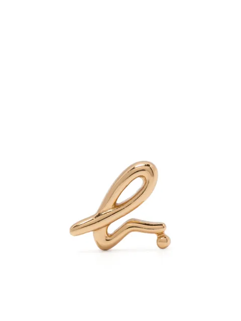 agnès b.  logo earring