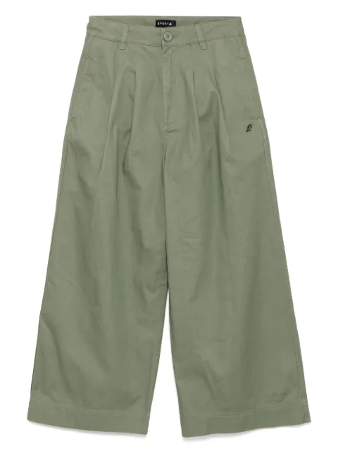SPORT b. by agnès b.  wide-leg trousers 