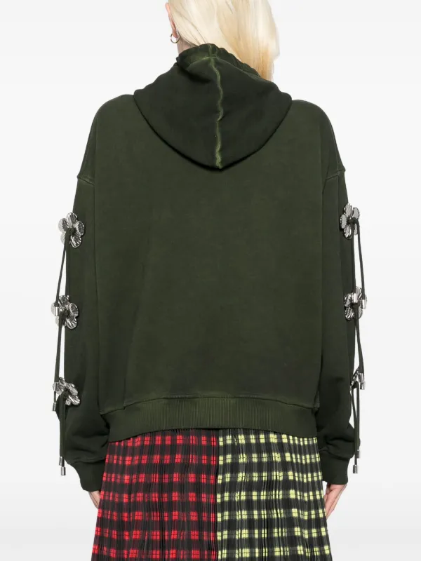 新品未使用 chopova lowena DALLAS HOODIE Chopova Lowena Dallas Hoodie | Green | FARFETCH BN