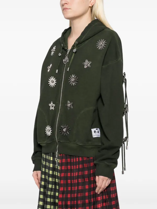 新品未使用 chopova lowena DALLAS HOODIE Chopova Lowena Dallas Hoodie | Green | FARFETCH BN