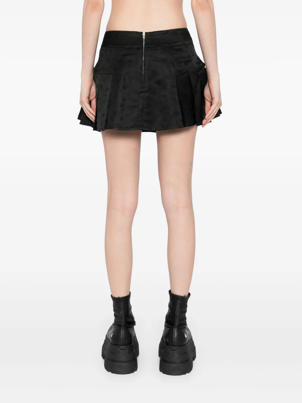Chopova Lowena Biggity mini-rok Zwart