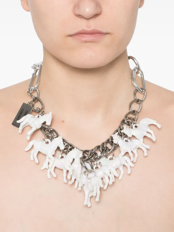 【関税込み】Chopova Lowena シルバー Horse Girl ネックレス Silver Horse Girl Necklace by Chopova Lowena on Sale