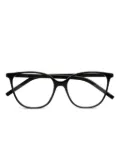 Kaleos Lardi butterfly-frame glasses - Black