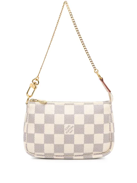 Louis Vuitton Pre-Owned bolsa de mano Damier Azur Mini Pochette Accessoires 2020