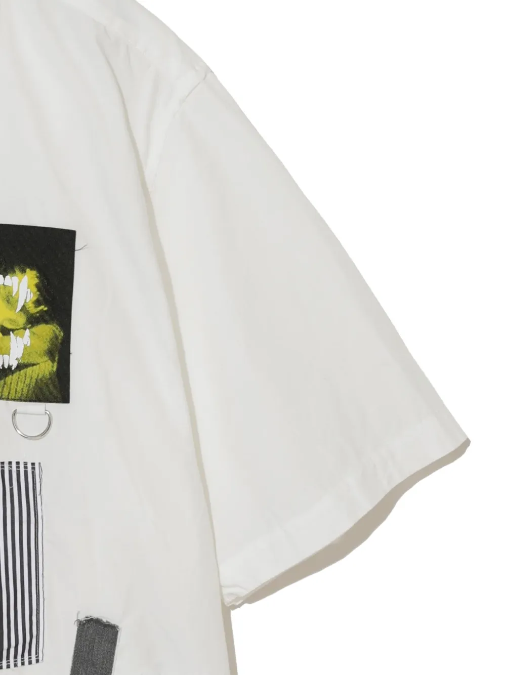 Undercover Overhemd met grafische print Wit