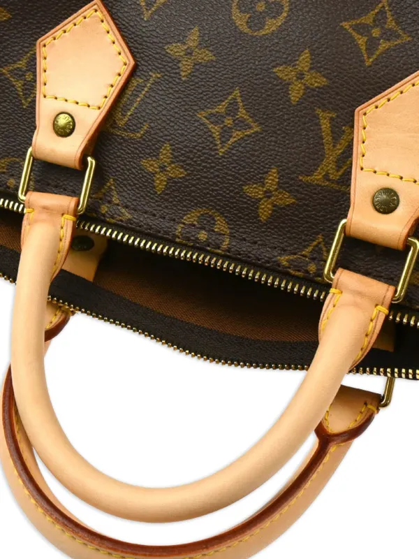 Louis Vuitton Pre-Owned 1997 Monogram Speedy 35 Hand Bag | Brown