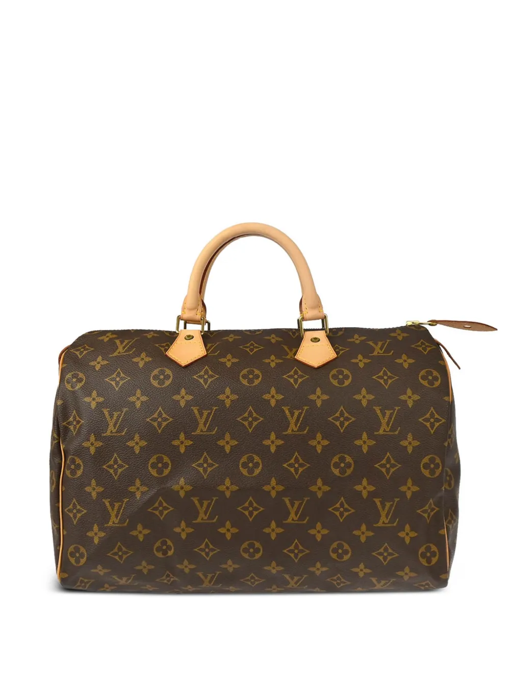 Louis Vuitton Pre-Owned 1997 モノグラム スピーディ 35 ハンドバッグ - ブラウン Louis Vuitton Pre-Owned 1997 モノグラム スピーディ 35 ハンドバッグ - ブラウン