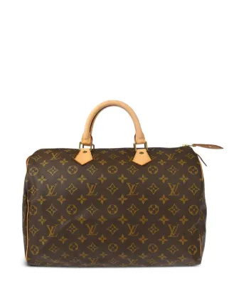 Louis Vuitton Pre-Owned 1997 モノグラム スピーディ 35 ハンドバッグ Louis Vuitton Pre-Owned 1997 モノグラム スピーディ 35 ハンドバッグ