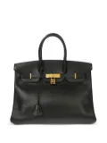 Hermès Pre-Owned 1998 Birkin 35 hand bag - Black