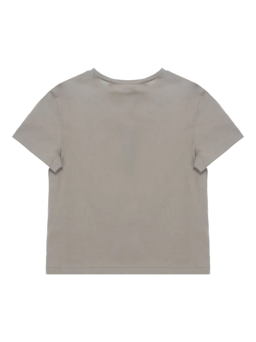 Amomento Katoenen T-shirt Grijs