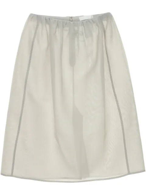 Amomento shirring skirt