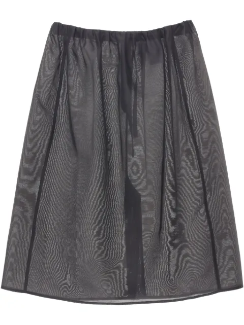 Amomento shirring skirt