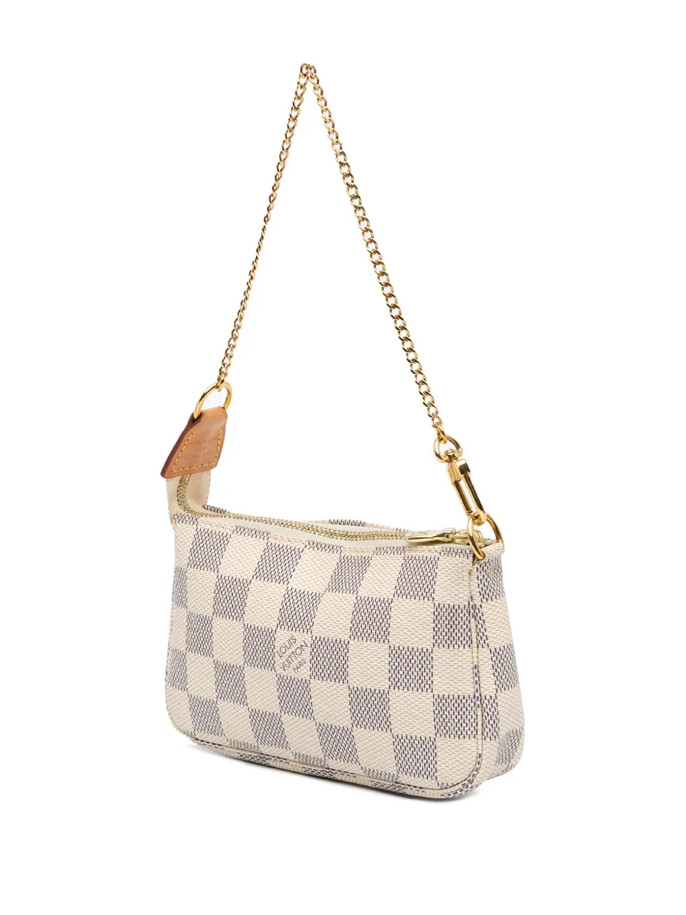 Louis Vuitton Pre-Owned 2020 Damier Azur Mini Pochette Accessoires handbag - Wit