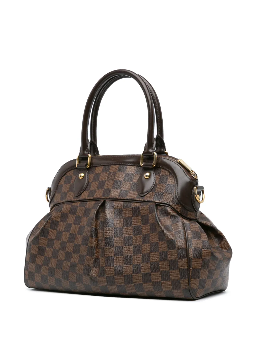 Louis Vuitton Pre-Owned 2011 Damier Ebene Trevi PM satchel - Bruin