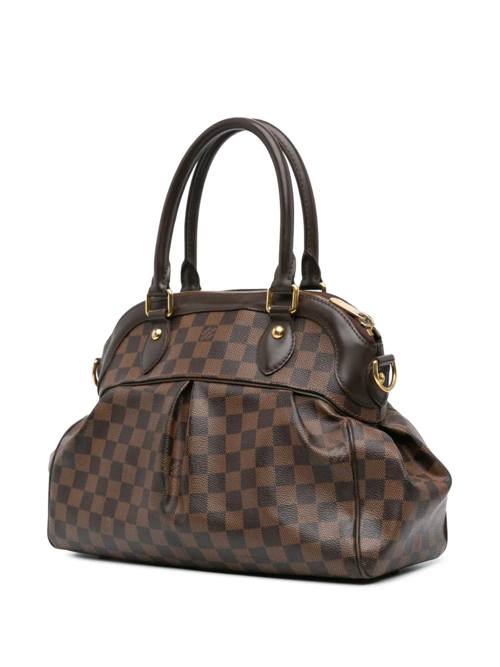 Louis Vuitton Pre-Owned 2011 Damier Ebene Trevi PM boekentas - Bruin