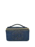 CHANEL Pre-Owned 1997 Timeless Vanity hand bag - Blue