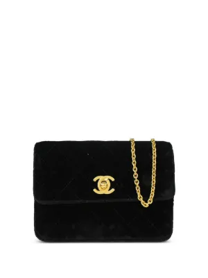 CHANEL Pre-Owned 1991-1994 Jumbo Classic Flap Shoulder Bag | Black