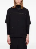 Undercover text-print shirt - Black