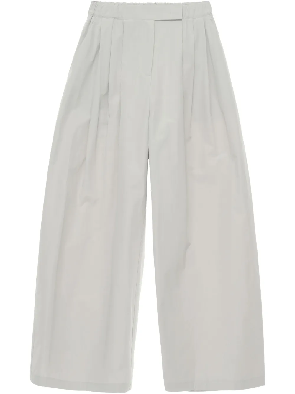 straight-leg trousers