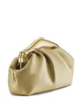 OKHTEIN pleated-detail clutch - Gold