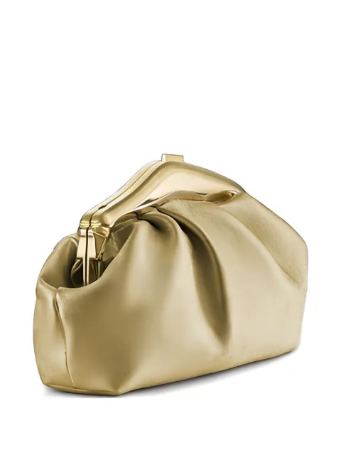 OKHTEIN pleated-detail clutch