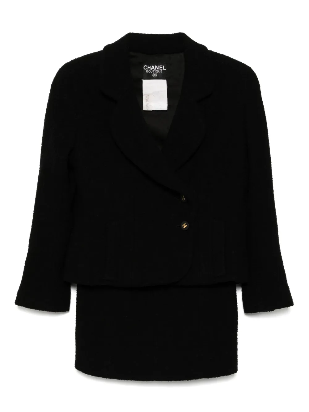 CHANEL Pre-Owned Tailleur con gonna 1994 | nero | Image 1