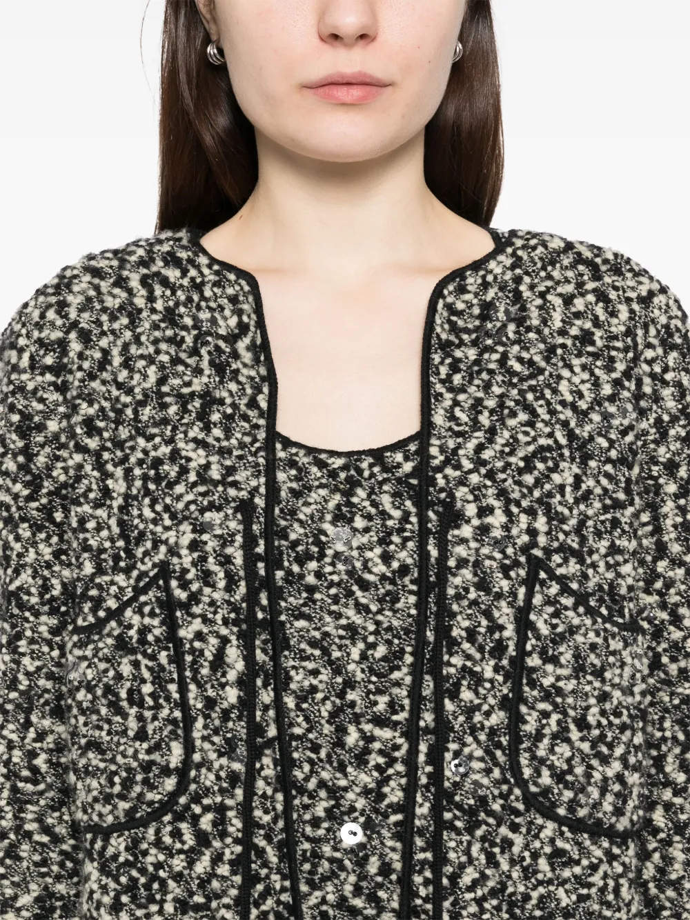 Pre-owned Chanel 1994 Setup Suit Jacket Dress In Black