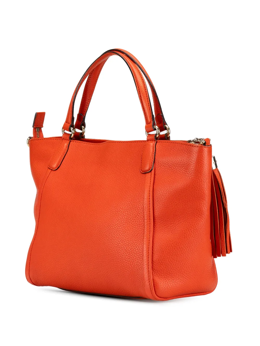 Gucci Pre-Owned 2000-2015 Small Leather Soho Cellarius satchel - Oranje