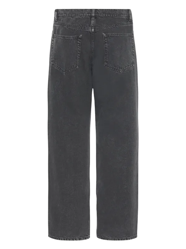 THE ROW Ross Jean ストレートデニム M Ross Jean Black in Denim – The Row
