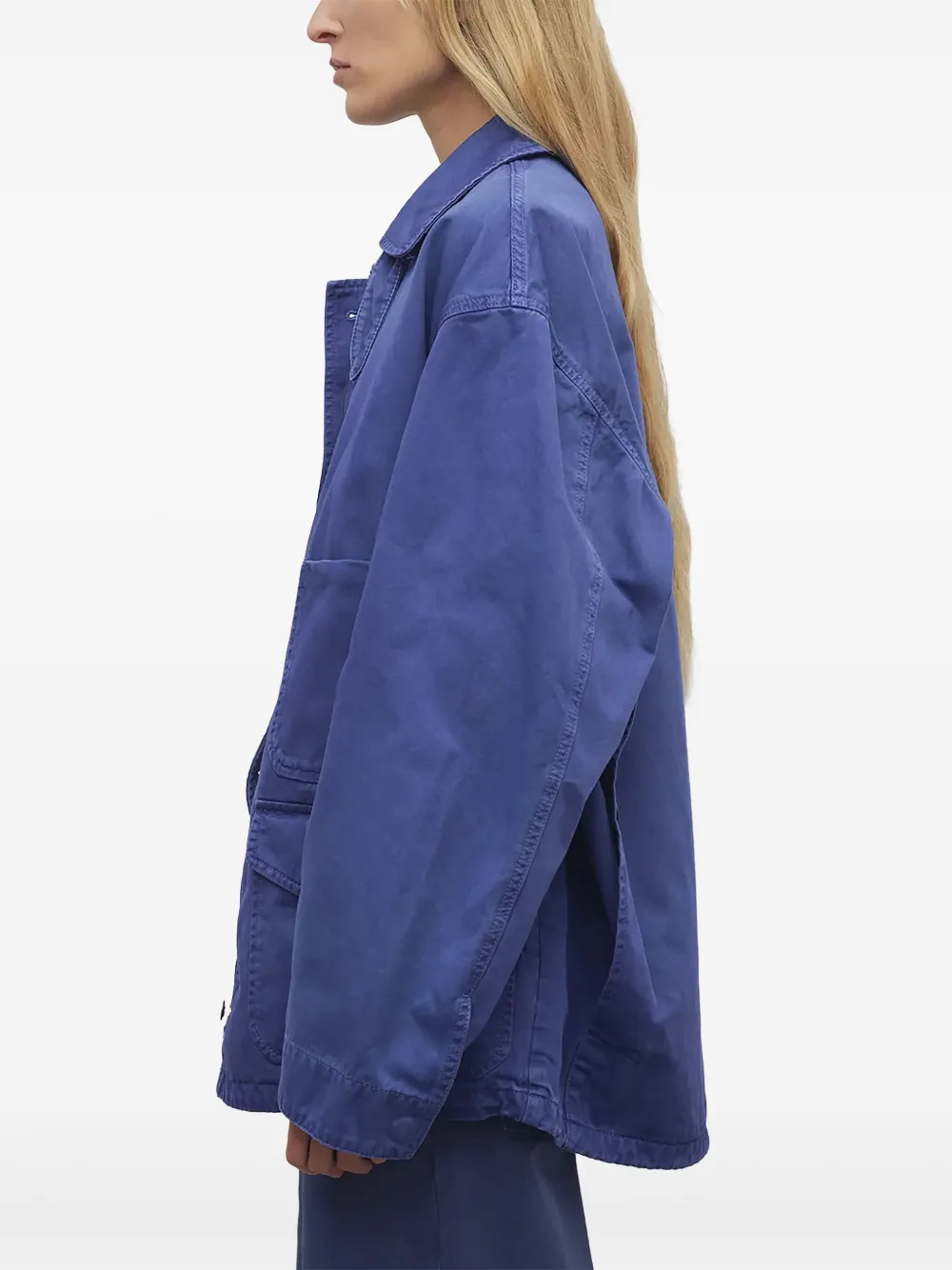 The Row Jolene Jacket | Blue | FARFETCH
