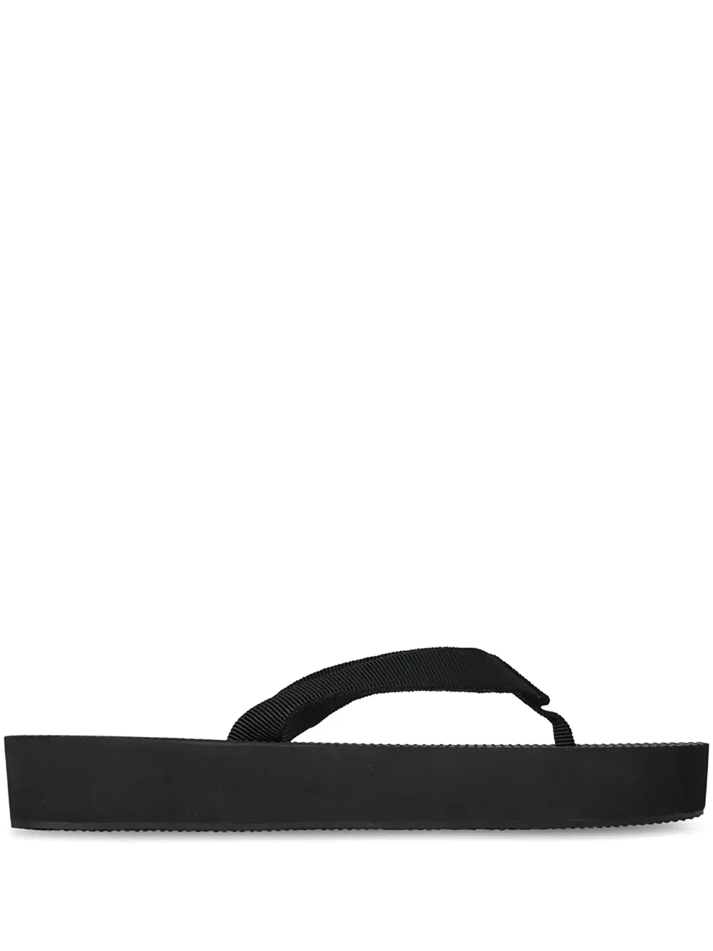 The Row Dune flip flops | Black | Image 1