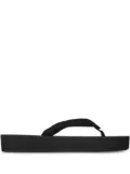 The Row Dune flip flops - Black