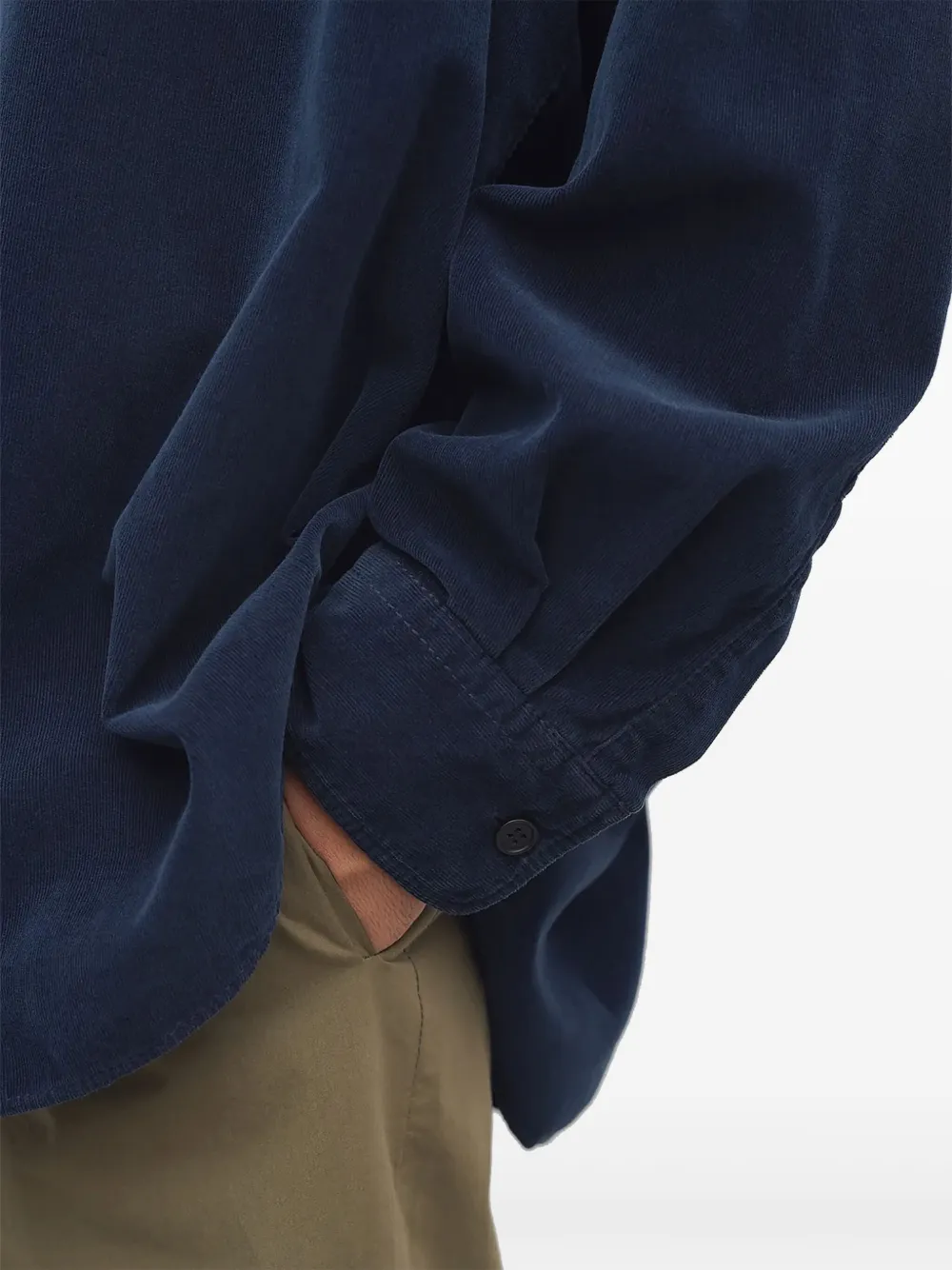 The Row Lancaster overhemd Blauw