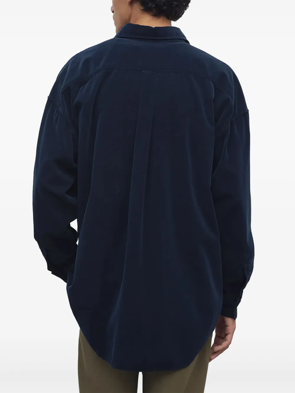 The Row Lancaster overhemd Blauw
