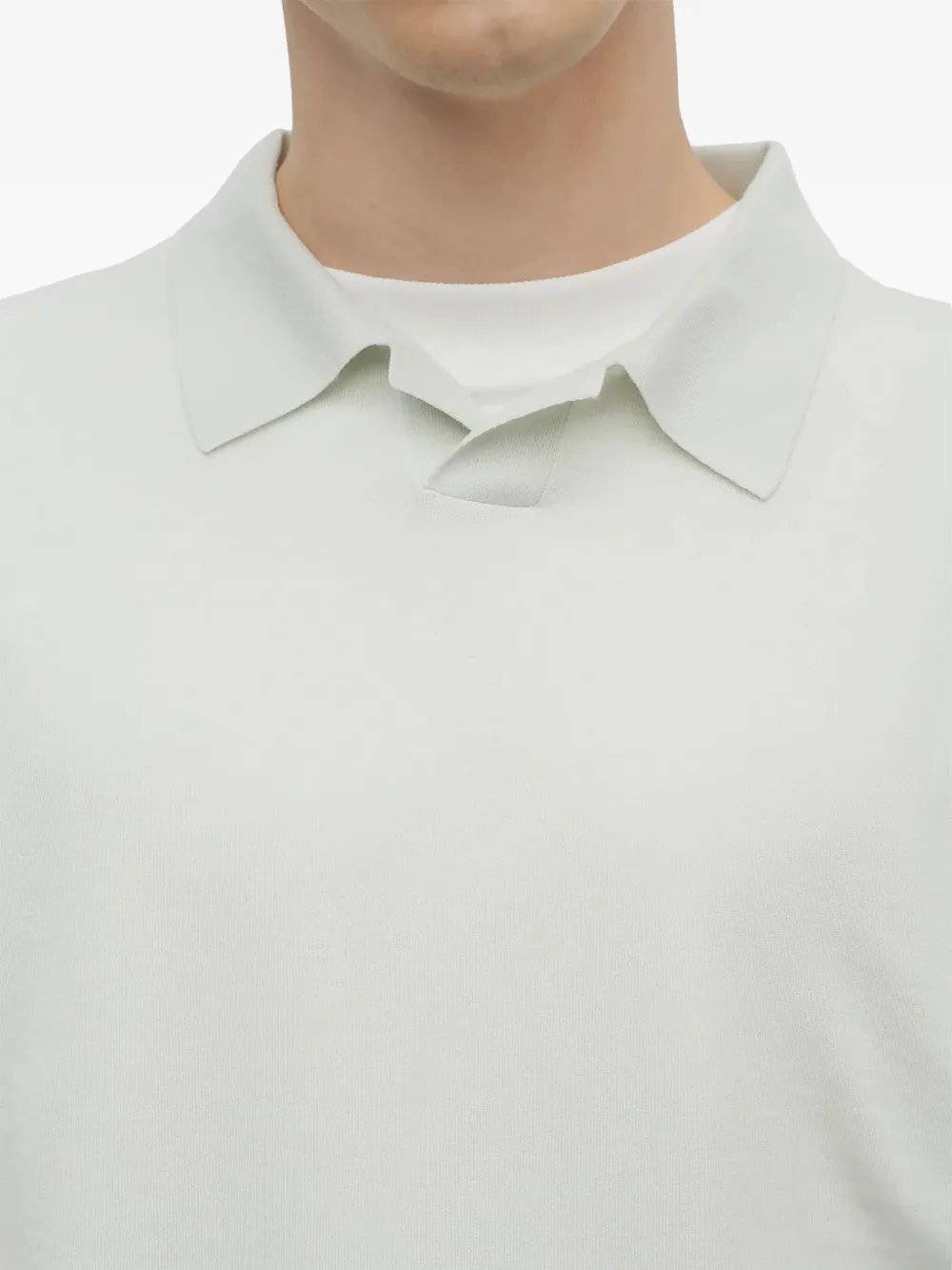 The Row Mauro Knitted Virgin Wool Top In 中性色