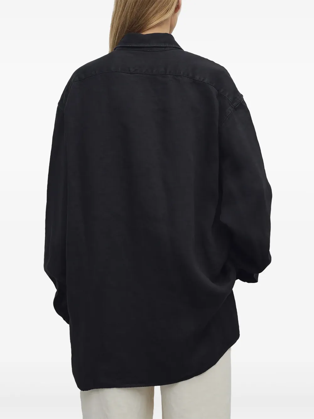 Shop The Row Nesson Shirt In Black