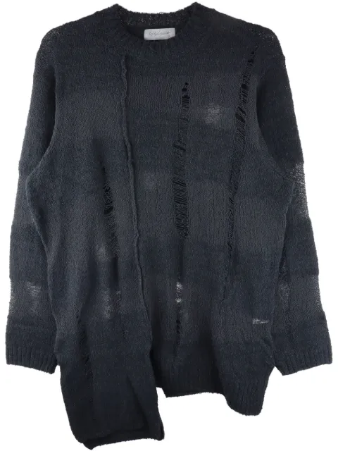 Yohji Yamamoto distressed sweater