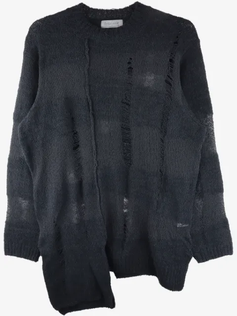 Yohji Yamamoto distressed sweater