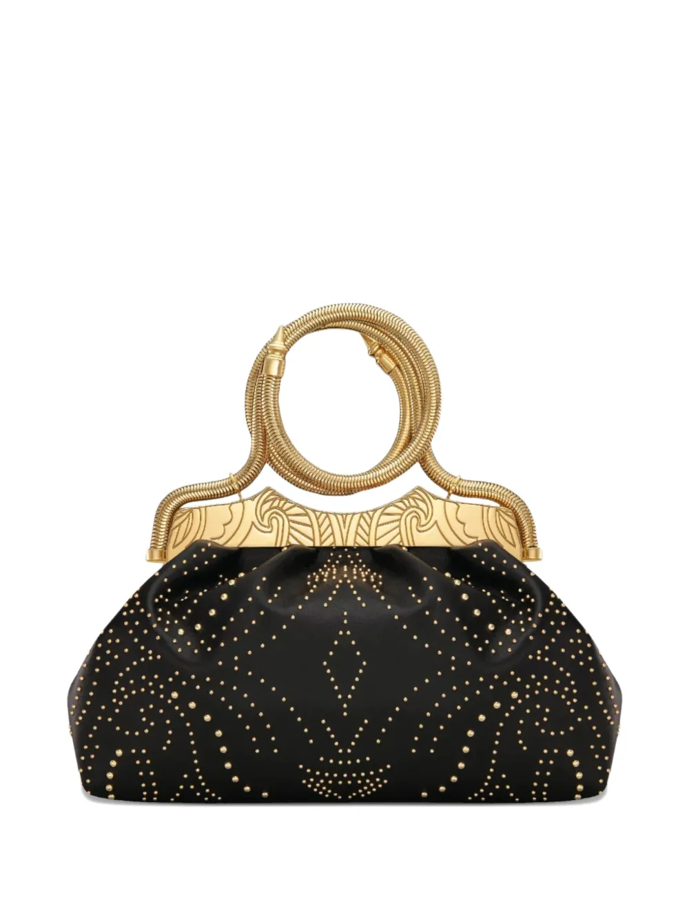 OKHTEIN cabas Bangle à détails de clous | noir | Image 1