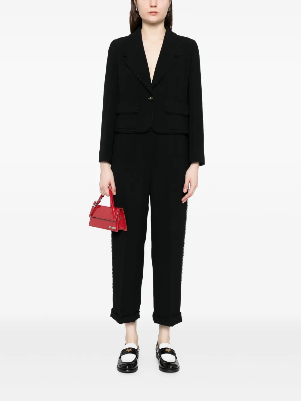 CHANEL Pre-Owned 1995 trousers suit | Image 2