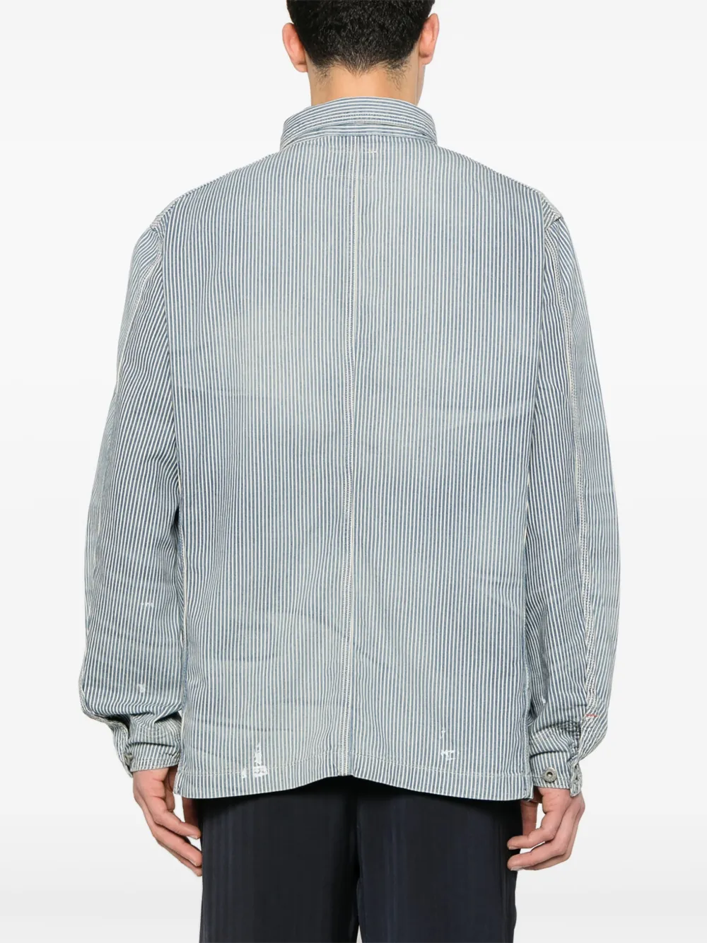 Polo Ralph Lauren Gestreept shirtjack Blauw