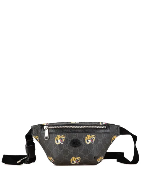 Gucci Pre-Owned 2016-2025 GG Supreme Tiger belt bag