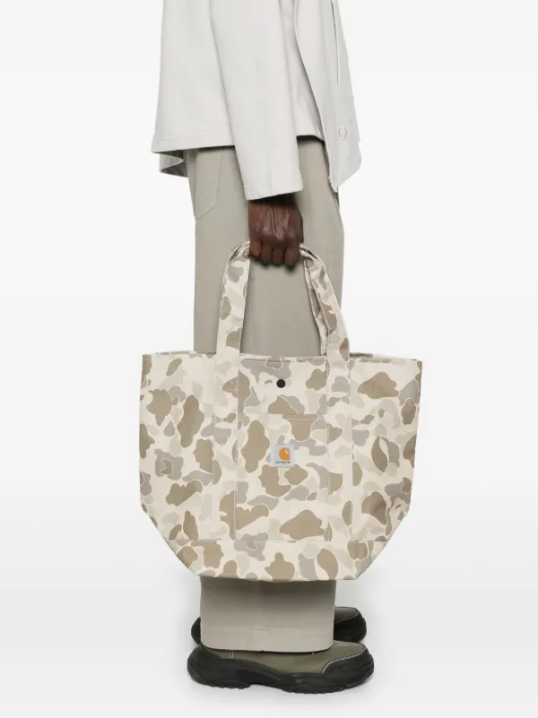 トートバッグ CARHARTT WIP 'Jakob Tote' shopping bag Beige Carhartt WIP Jakob Tote Bag | Green | FARFETCH