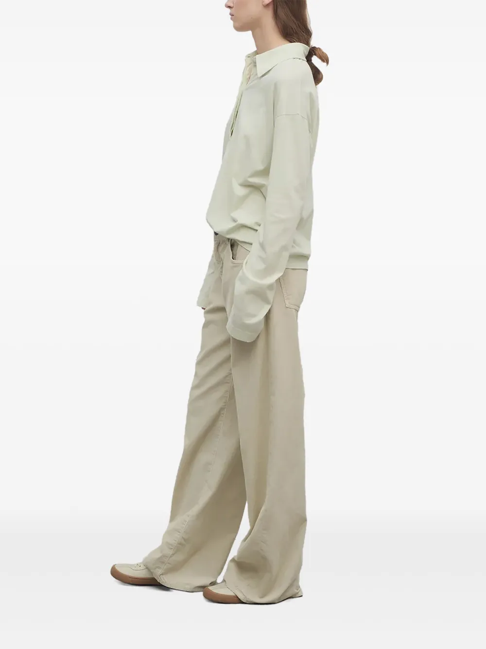 The Row Eglitta broek Beige